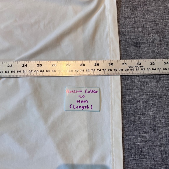 Greyson Golf Performance Short Sleeve Polo Shirt - Men's Size L - White - Picture 9 of 10